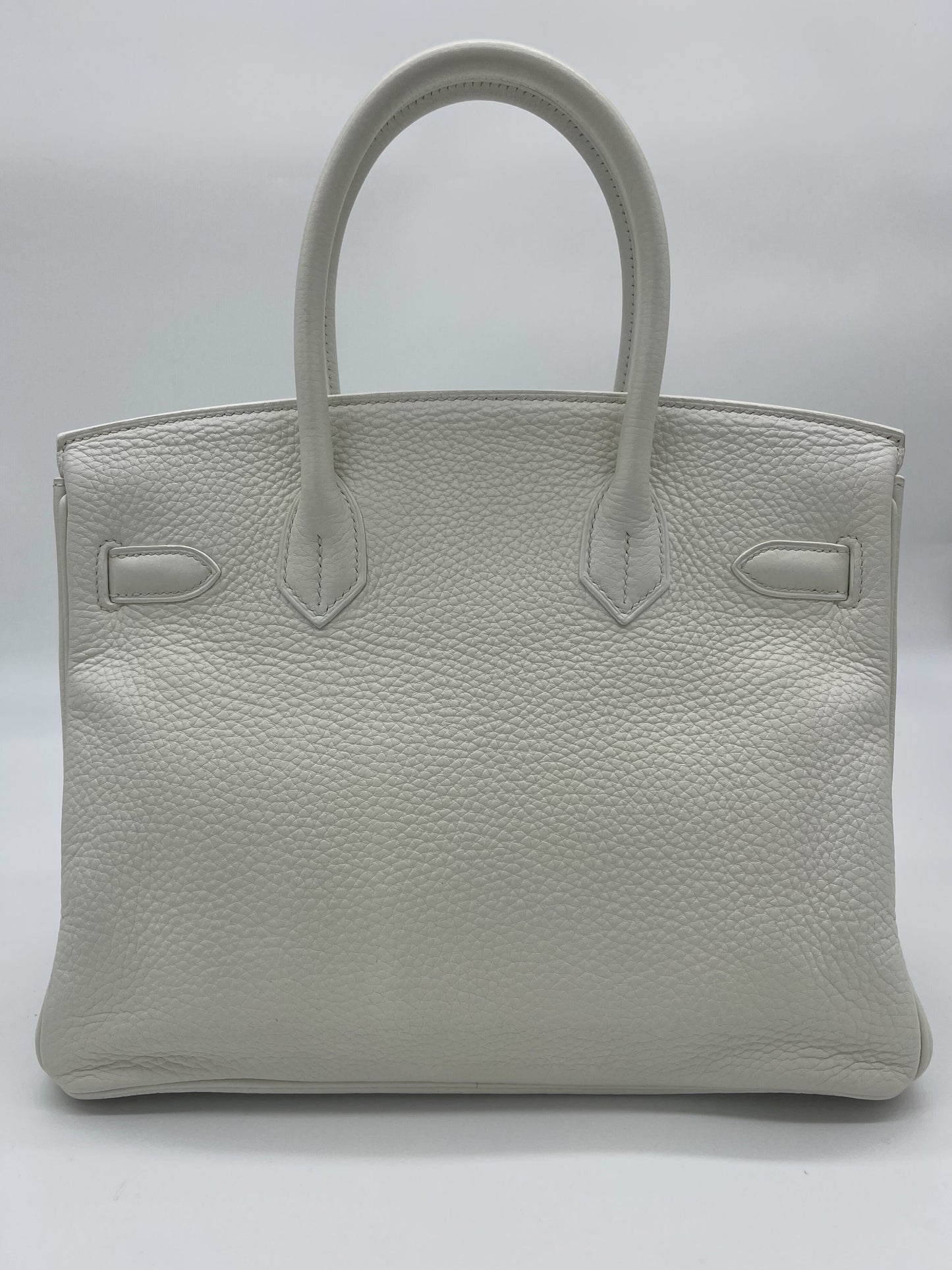 Hermes Birkin 30 White Togo Gold Hardware