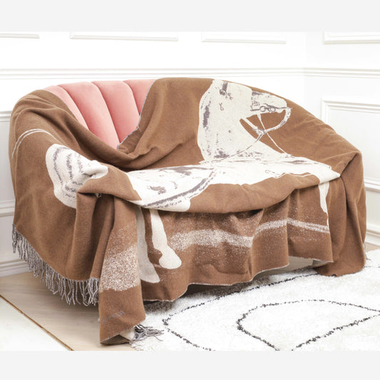 Hermes Cheval D'attelage Blanket