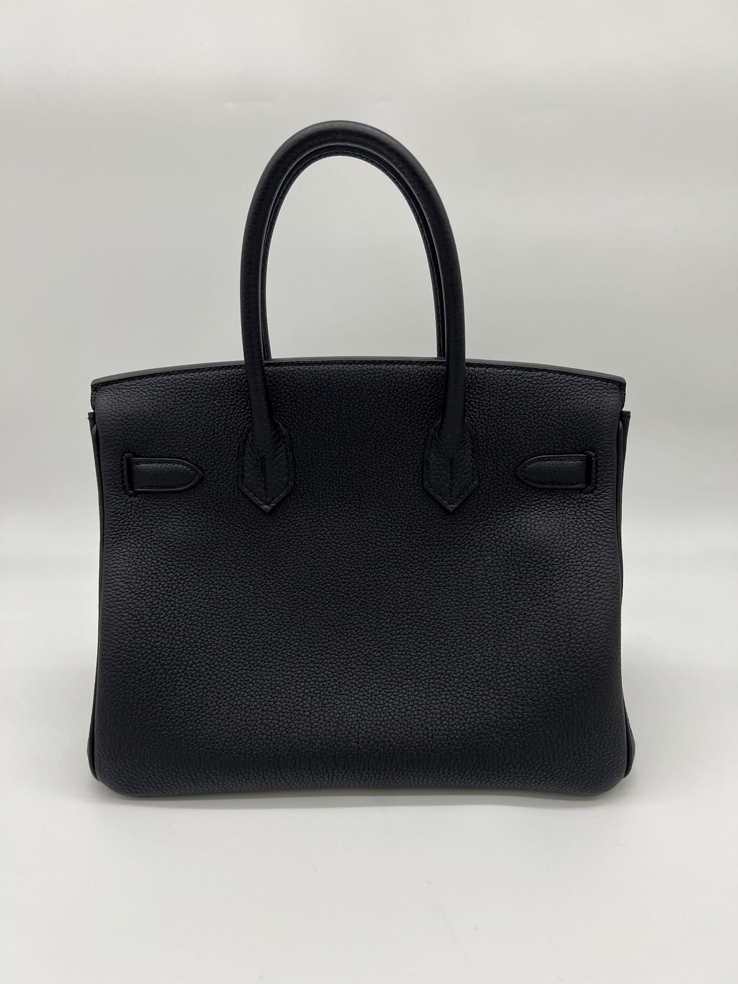 Hermes Birkin 30 Noir Togo Palladium Hardware