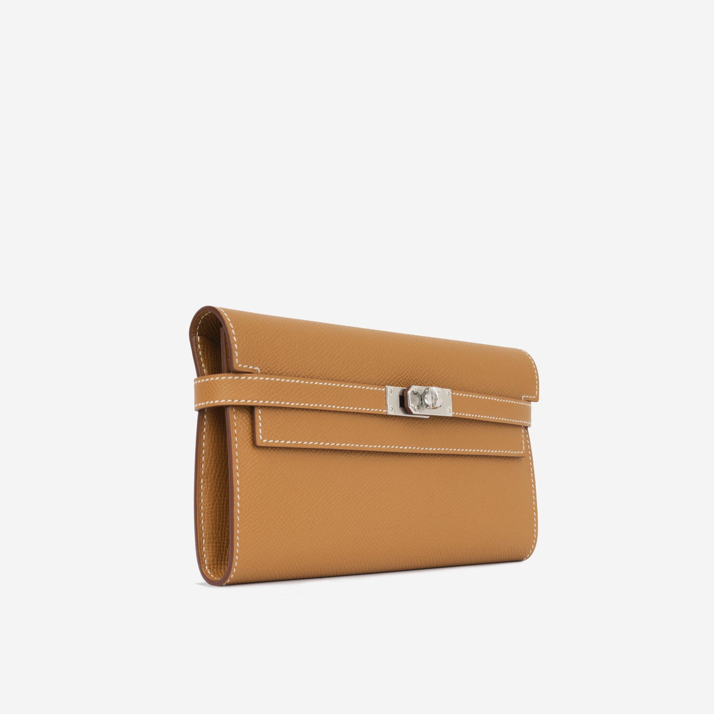 Hermes Kelly Wallet - Gold