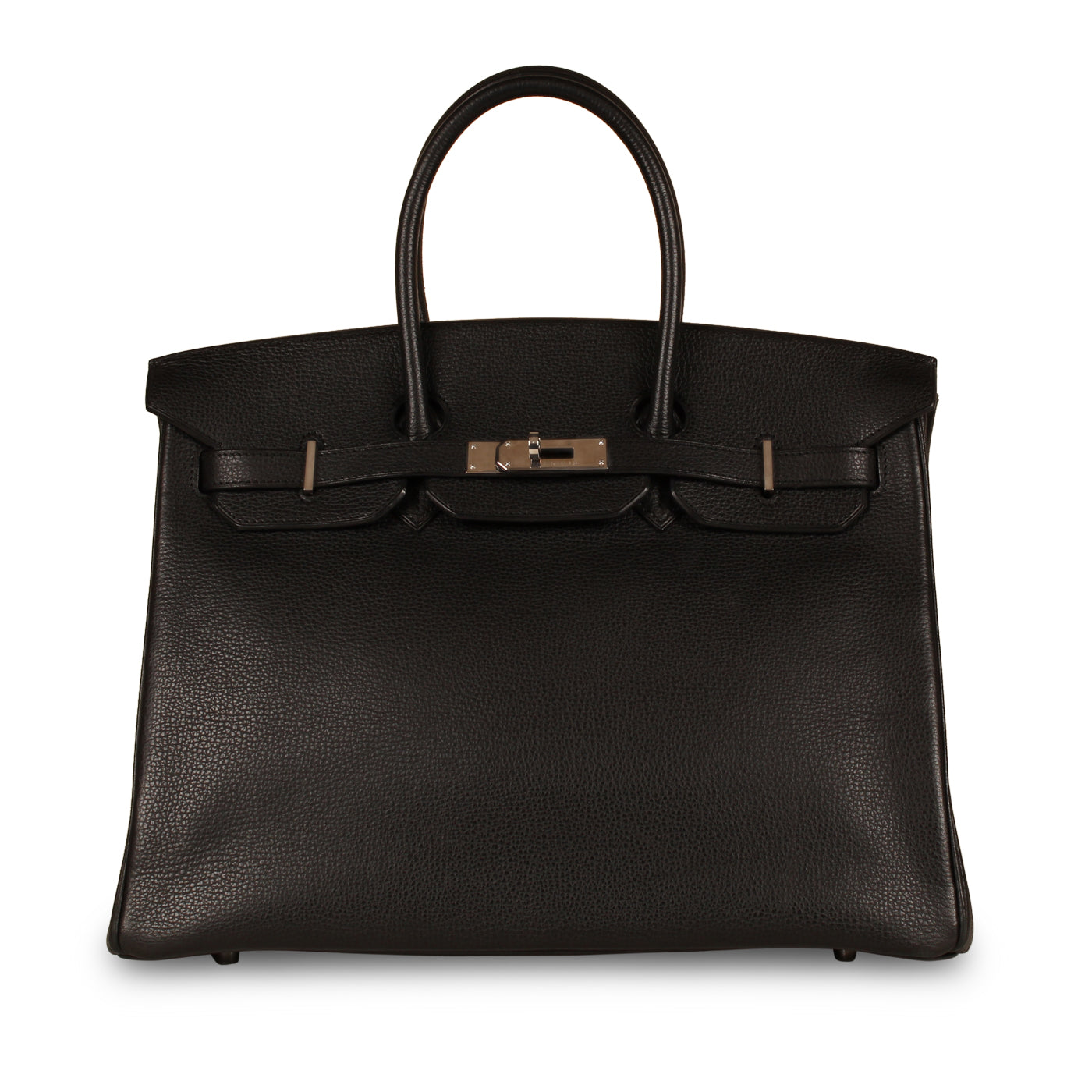 Hermes Birkin 35 - Black Ardennes - PHW