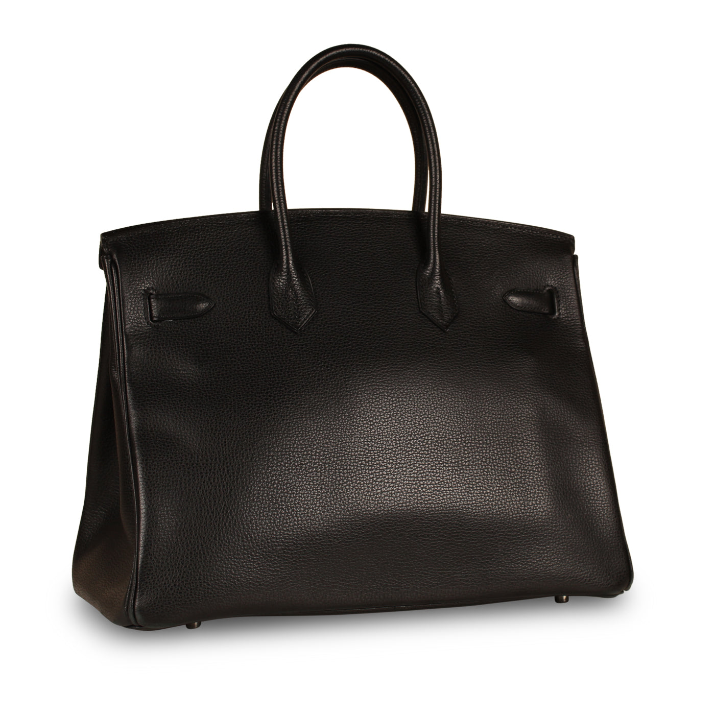 Hermes Birkin 35 - Black Ardennes - PHW