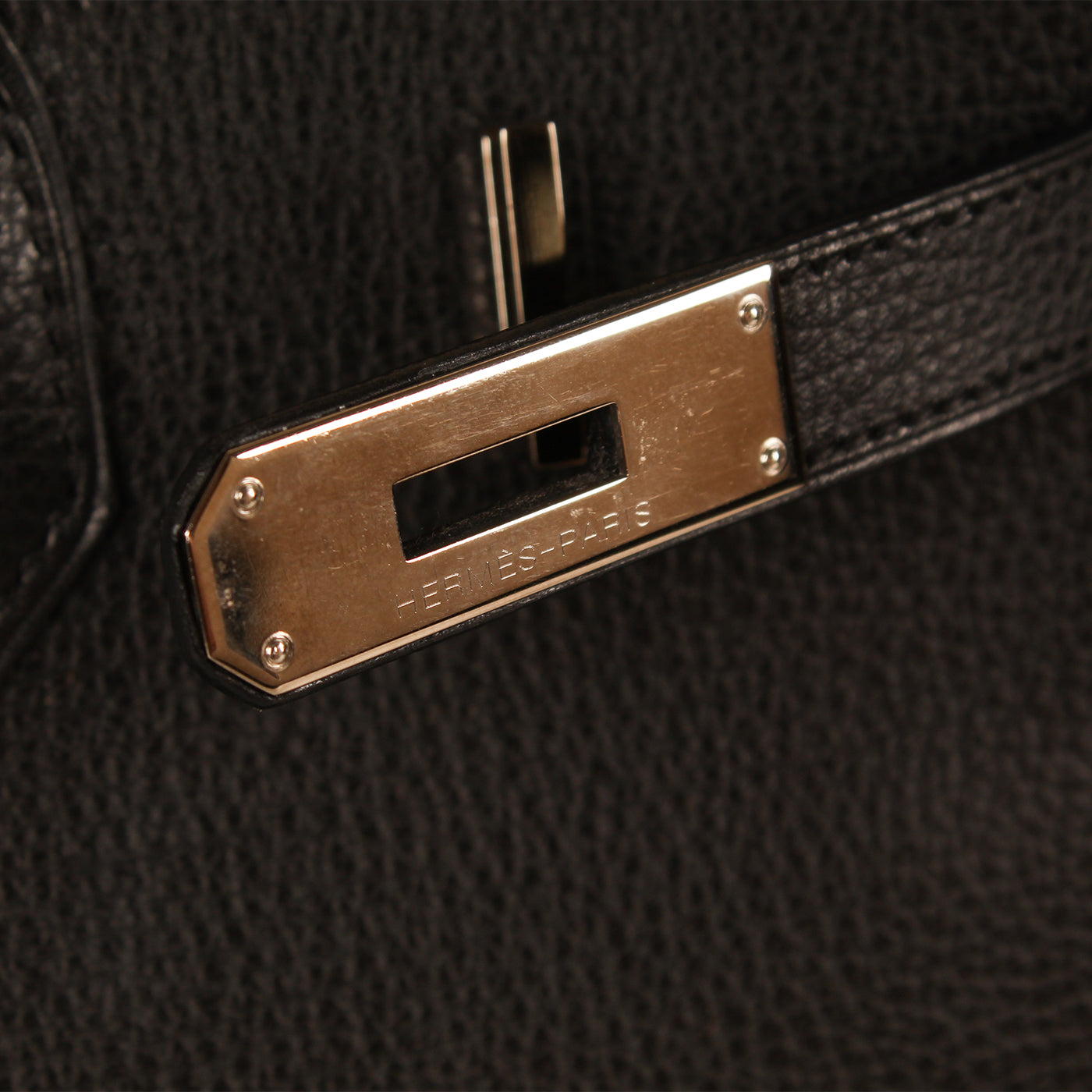 Hermes Birkin 35 - Black Ardennes - PHW