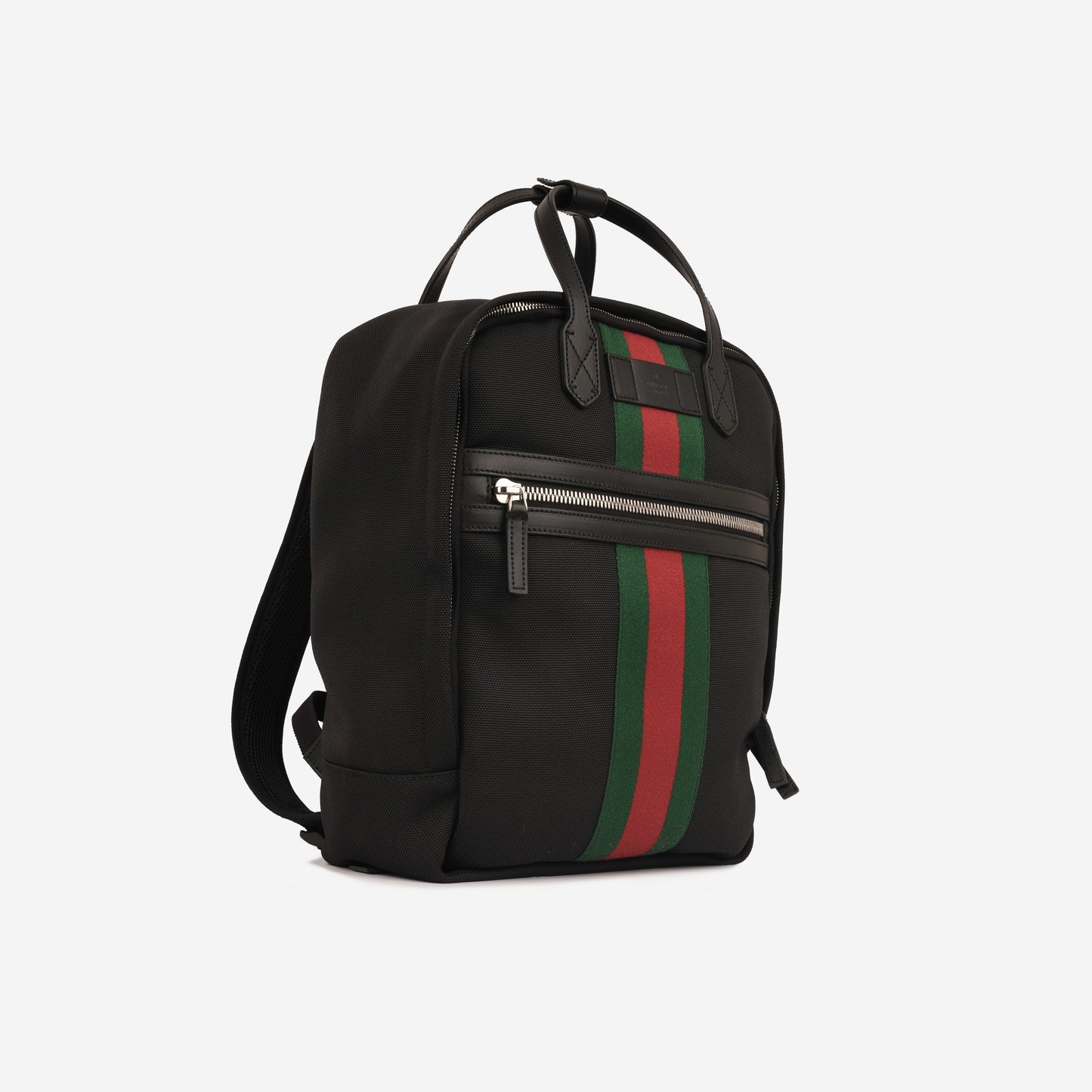 Techno Backpack - Black Nylon