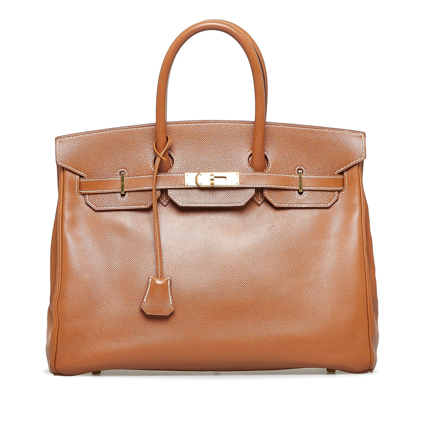 Hermes Birkin 35 Brown Courchevel Gold