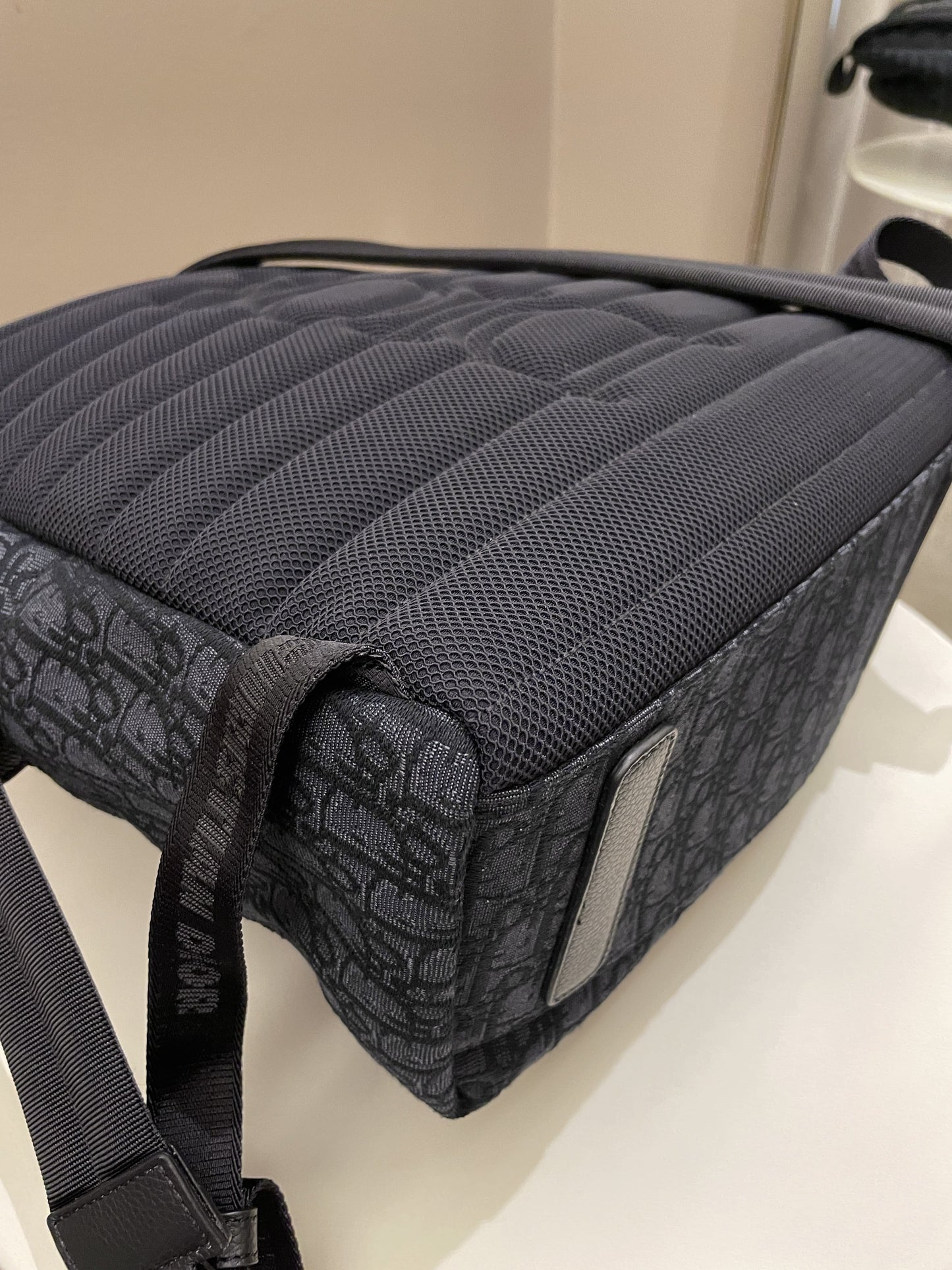 Dior Rider Backpack Black Oblique Jacquard