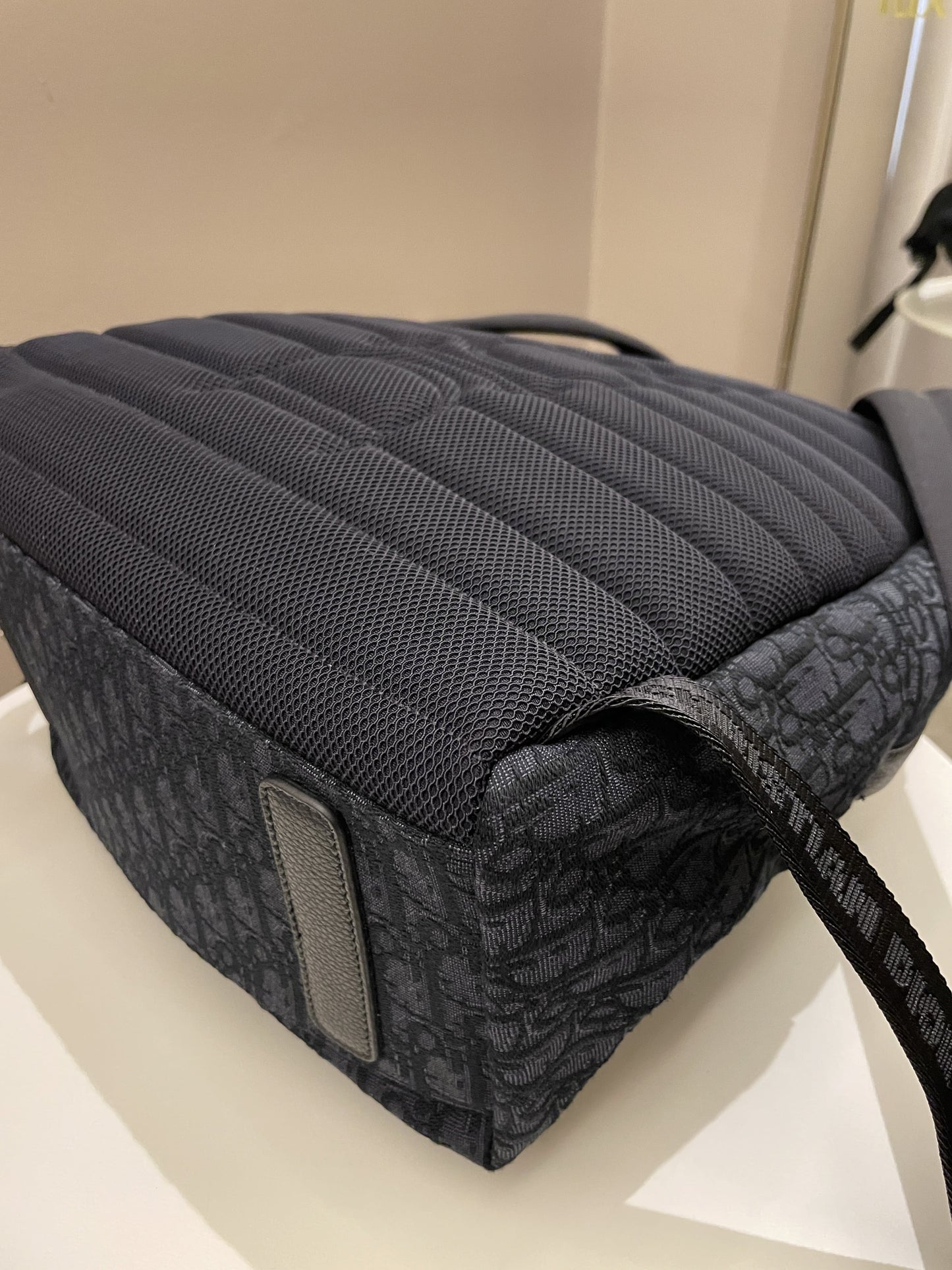 Dior Rider Backpack Black Oblique Jacquard