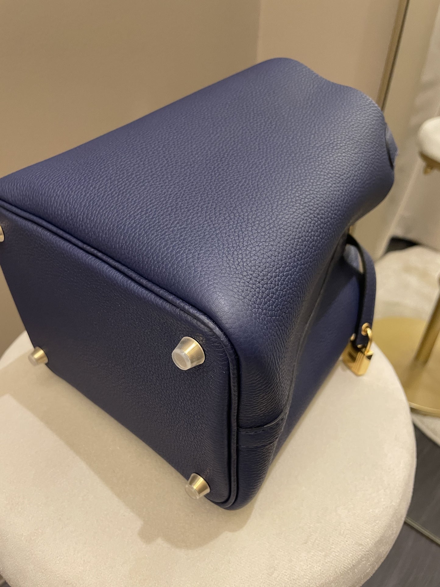 Hermes Picotin Lock PM 18 Bleu Saphir