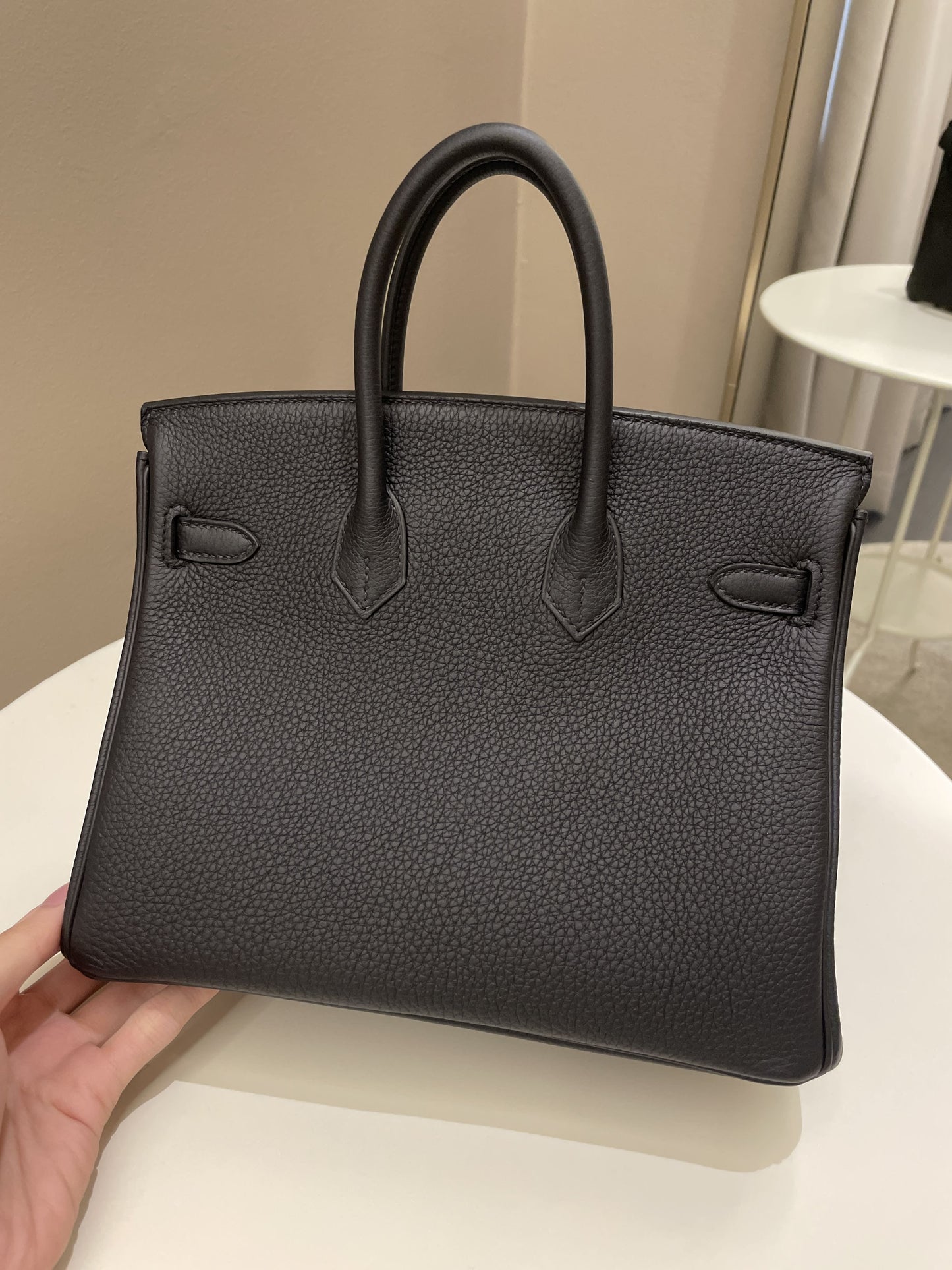 Hermes Birkin 25 Black Togo