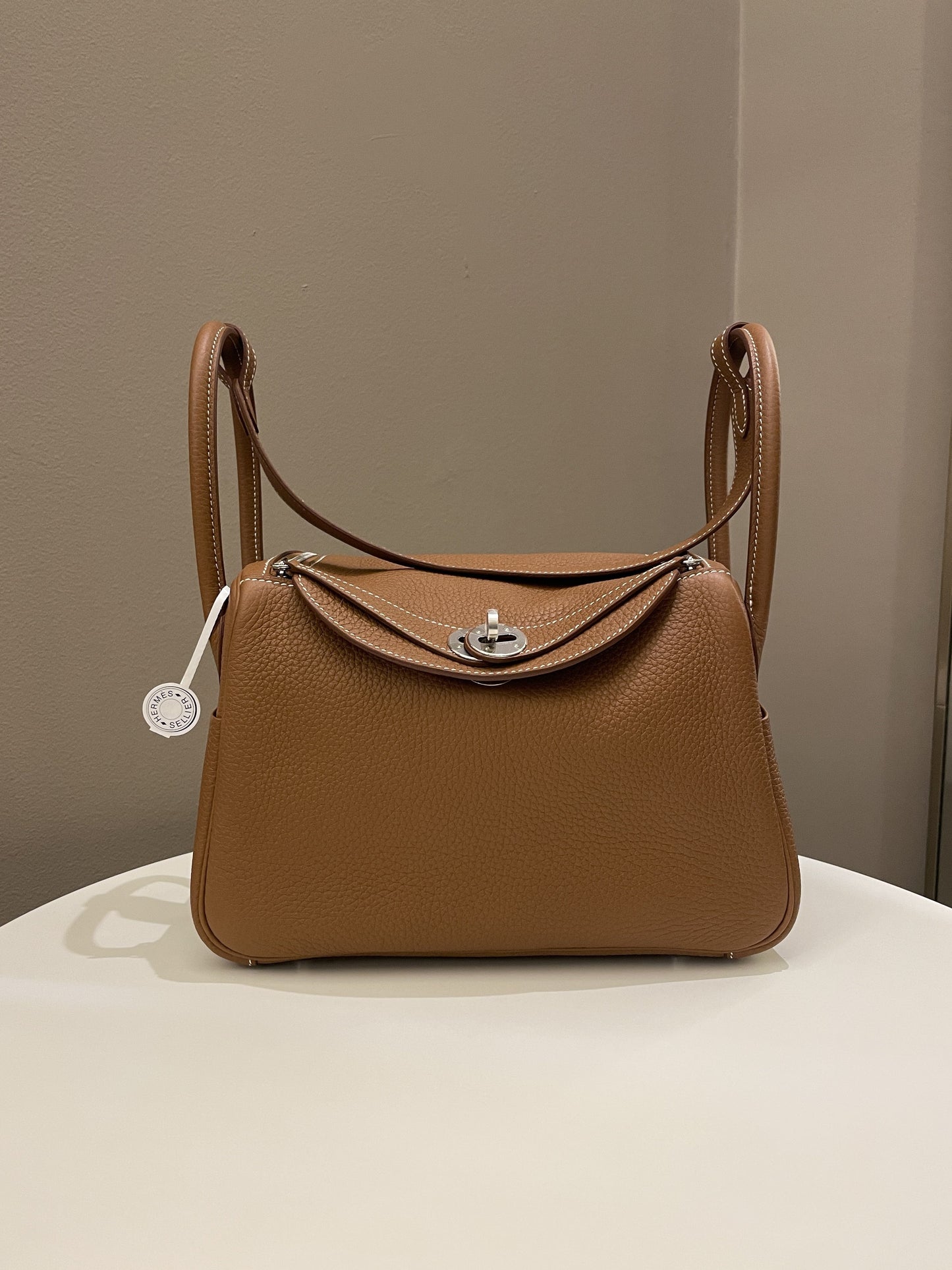 Hermes Lindy 26 Gold Clemence