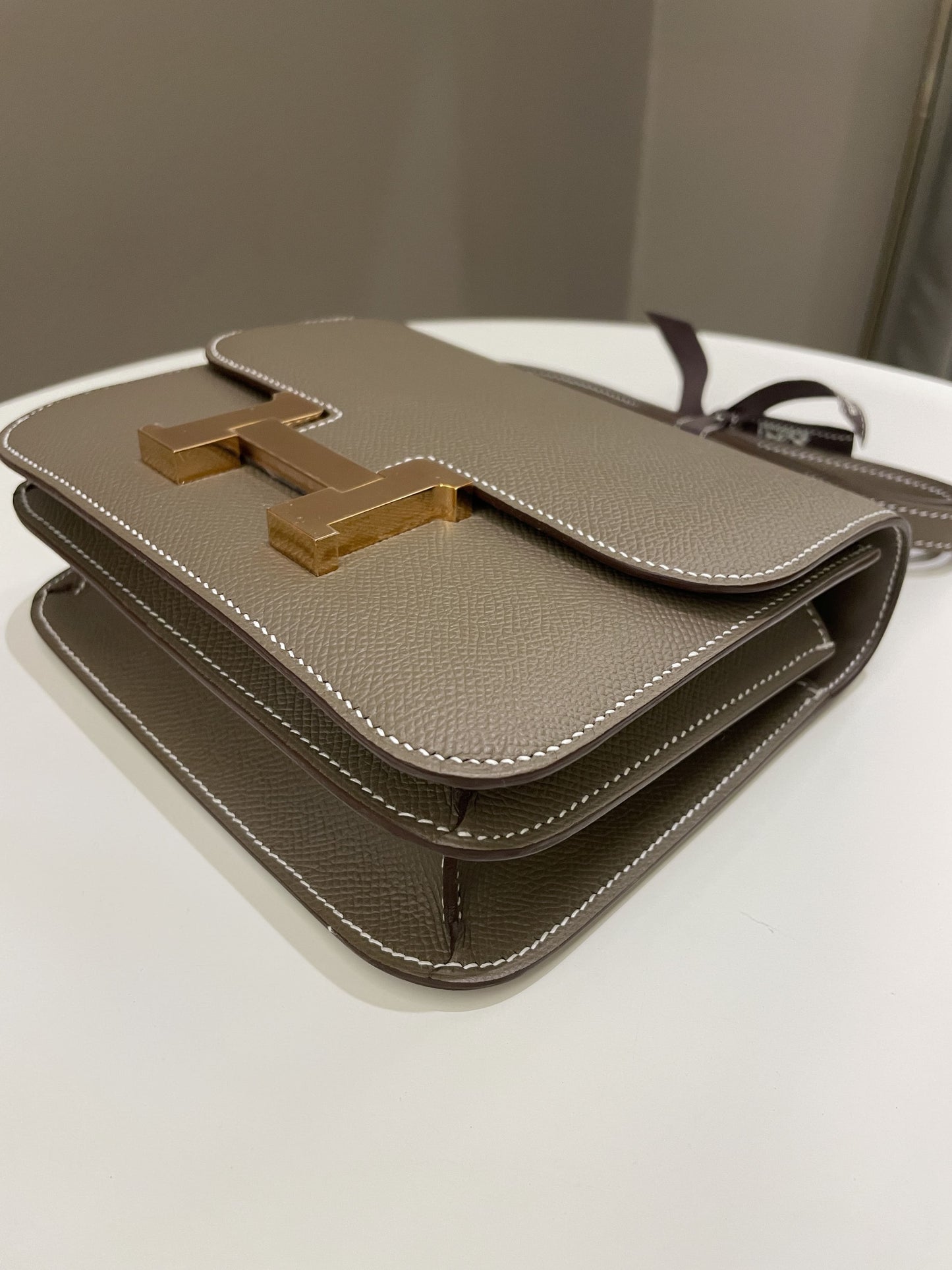 Hermes Constance 18 Etoupe Epsom