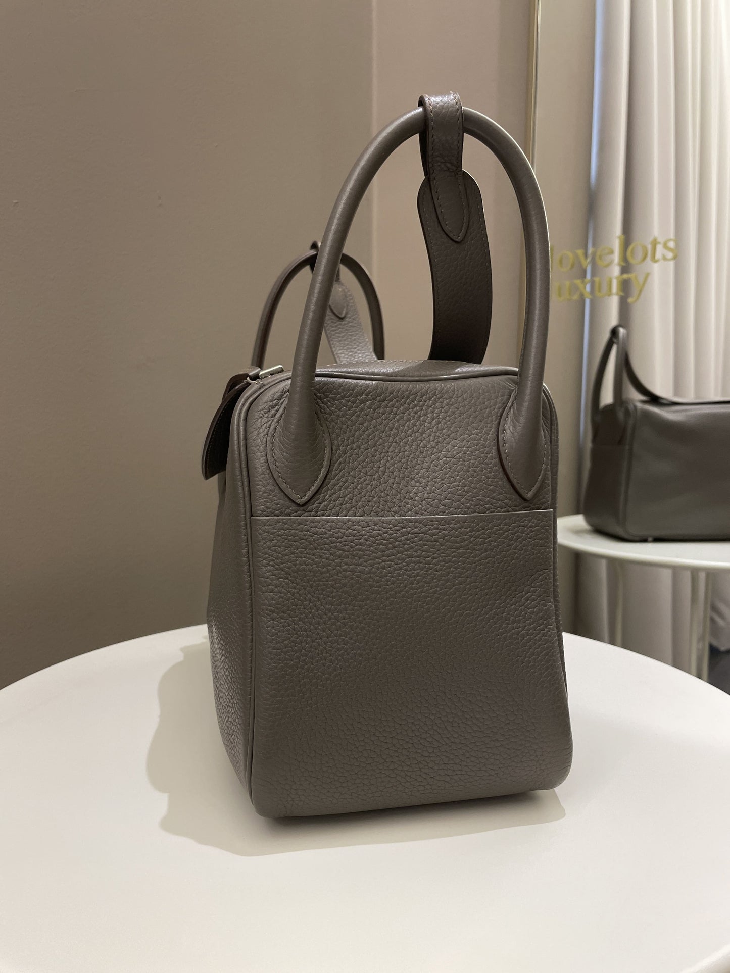 Hermes Lindy 30 Etain Clemence