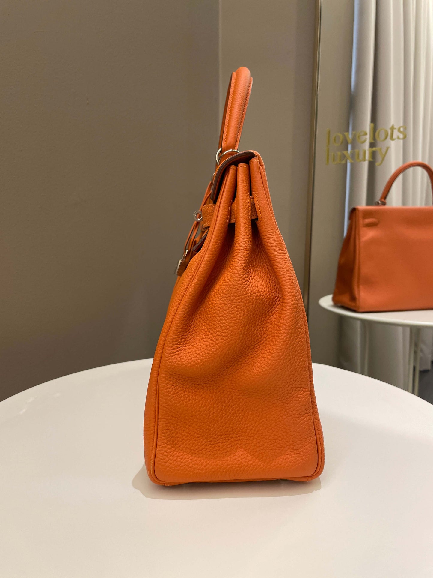 Hermes Kelly Retourne 35 Orange Togo