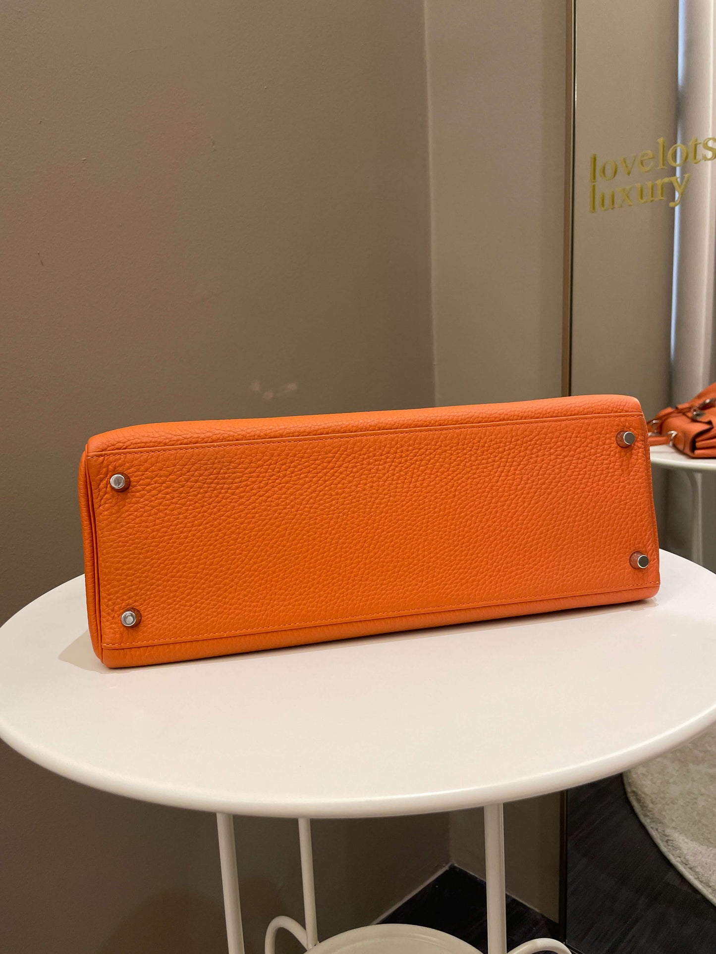 Hermes Kelly Retourne 35 Orange Togo