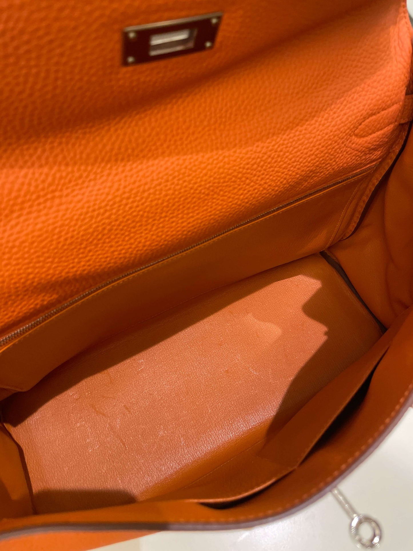 Hermes Kelly Retourne 35 Orange Togo