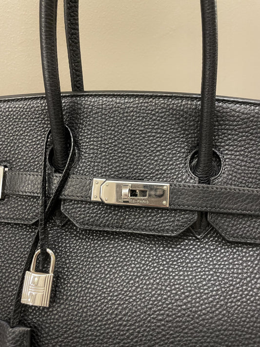 Hermes Birkin 35 Black Togo