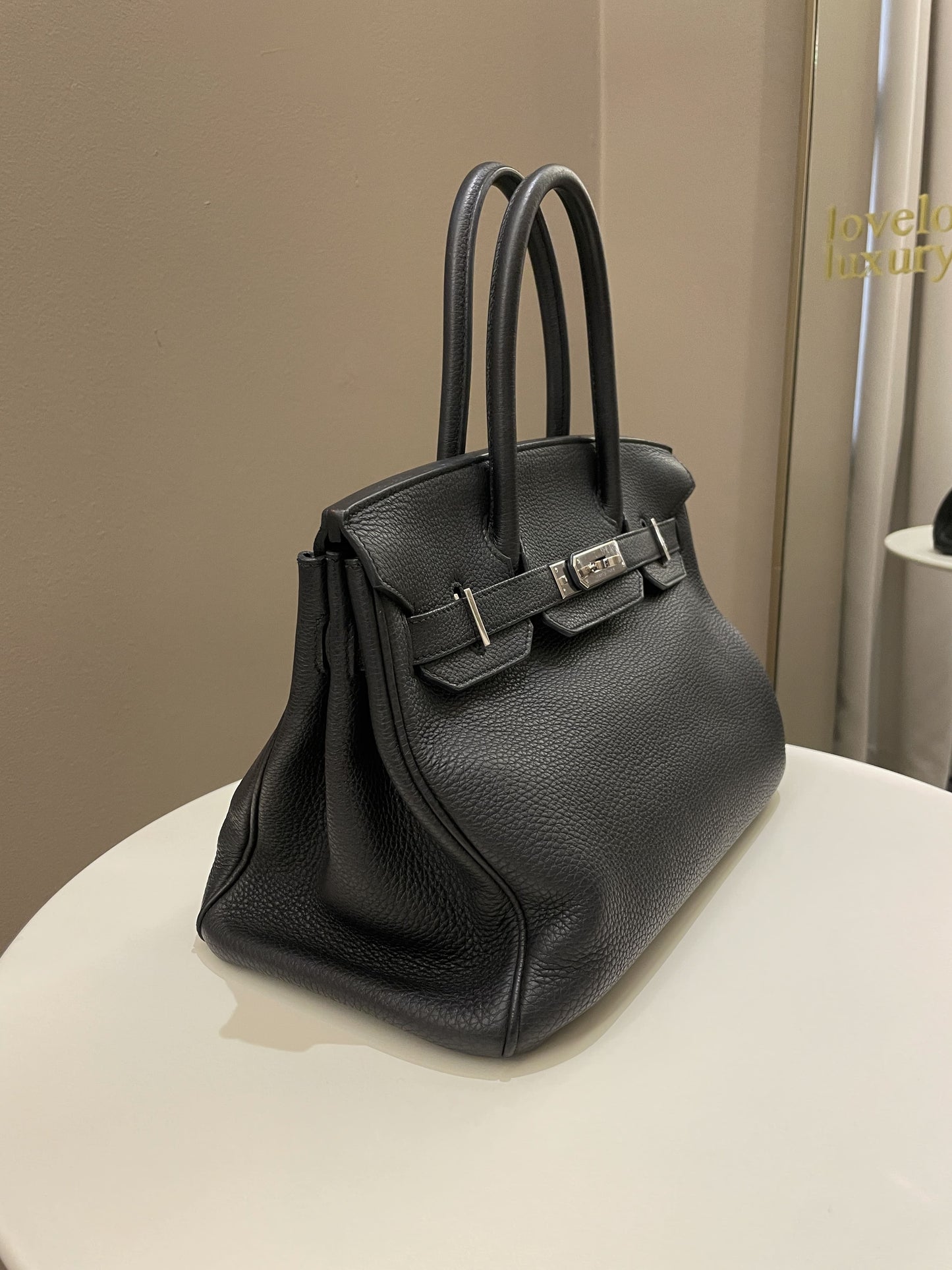 Hermes Birkin 30 Black Togo