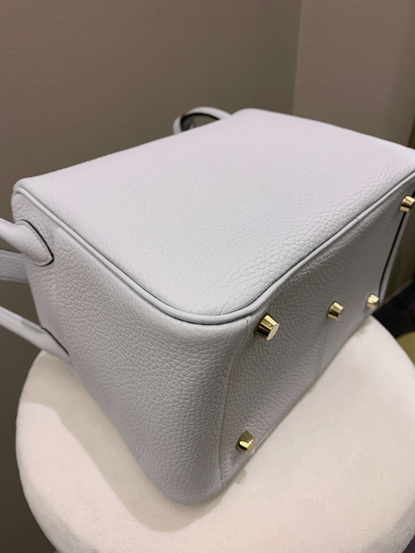 Hermes Lindy 26 Pale Bleu Clemence