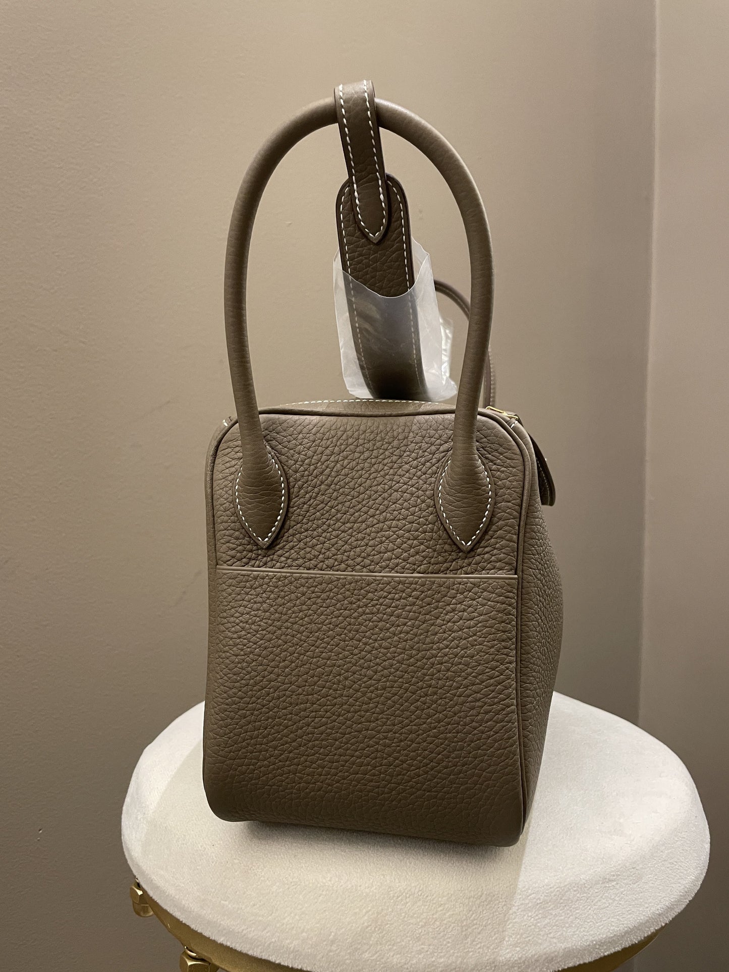 Hermes Lindy 26 Etoupe Clemence