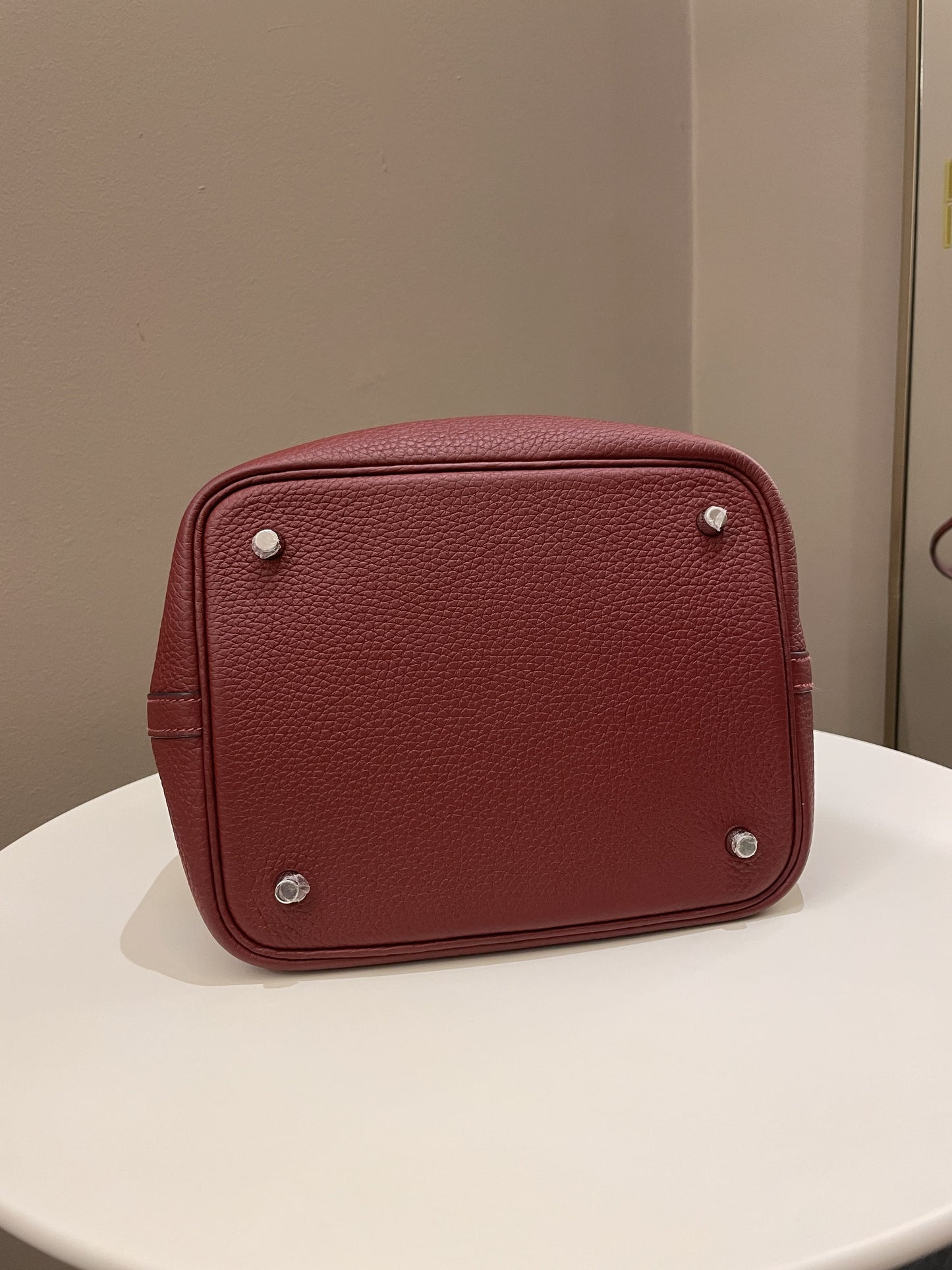 Hermes Picotin Lock 22 Rouge H Clemence