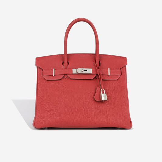 Hermes Birkin 30 - Rouge Vif Togo