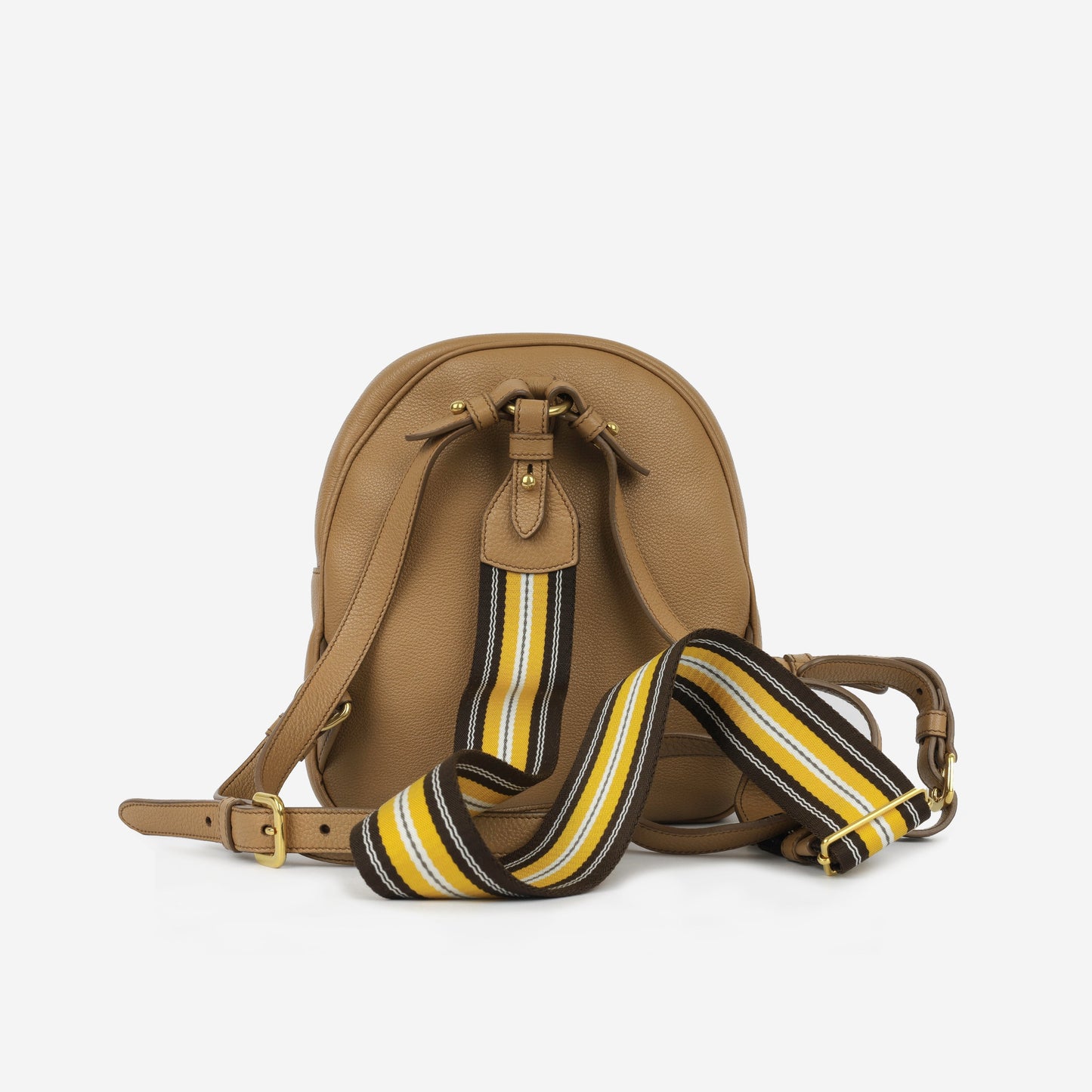 Prada -  Vitello Dano Zip Backpack