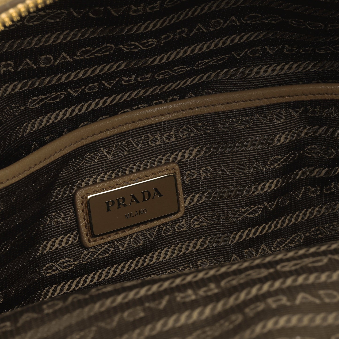 Prada -  Vitello Dano Zip Backpack