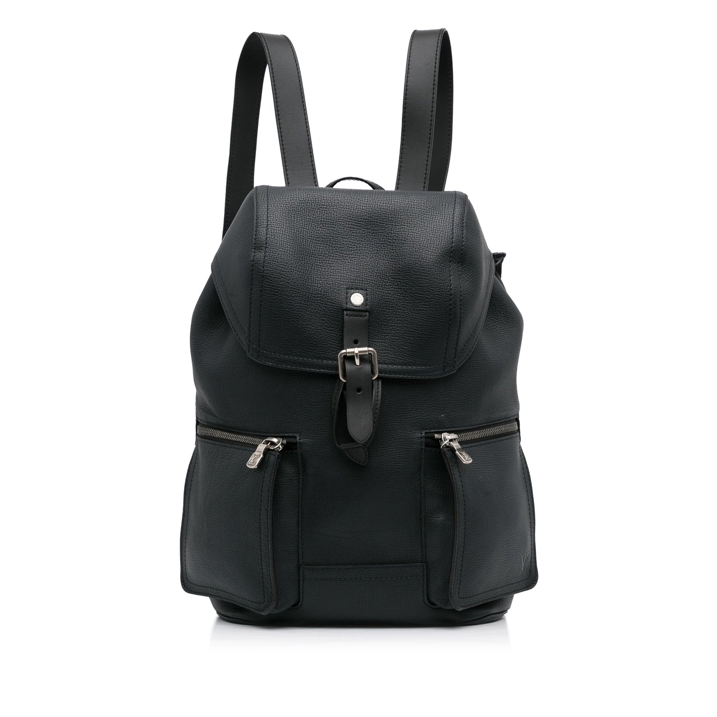 Louis Vuitton Utah Canyon Backpack Black Calfskin