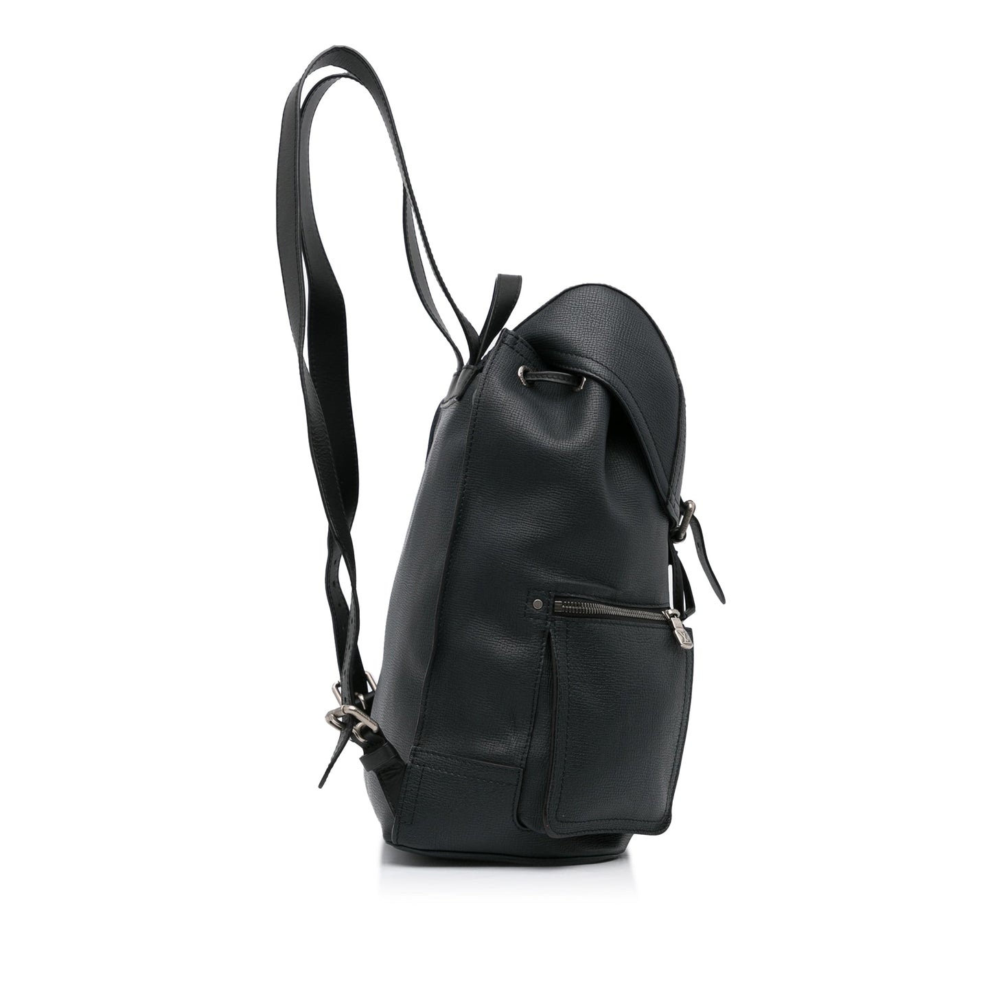 Louis Vuitton Utah Canyon Backpack Black Calfskin