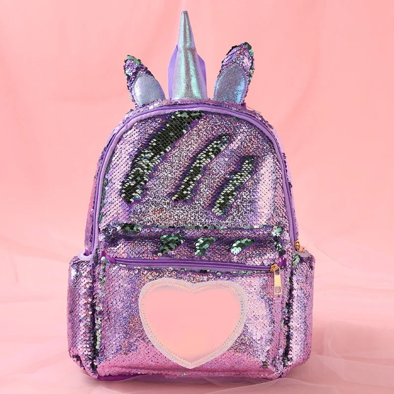 Unicorn Sequin Backpack