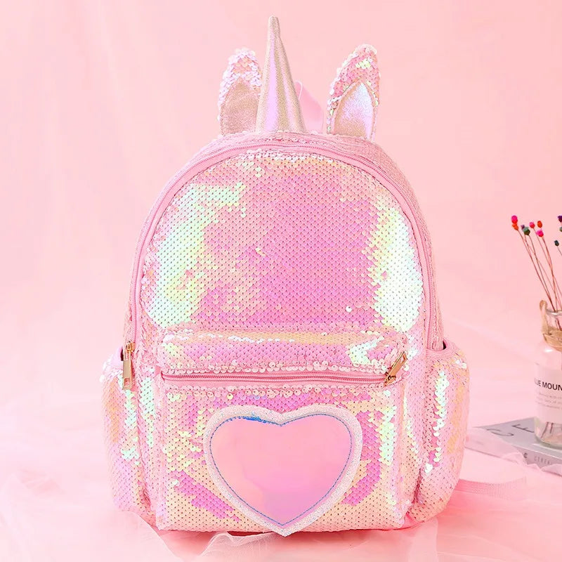 Unicorn Sequin Backpack