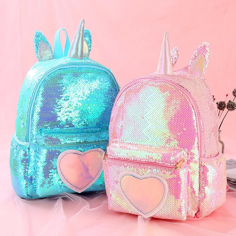 Unicorn Sequin Backpack