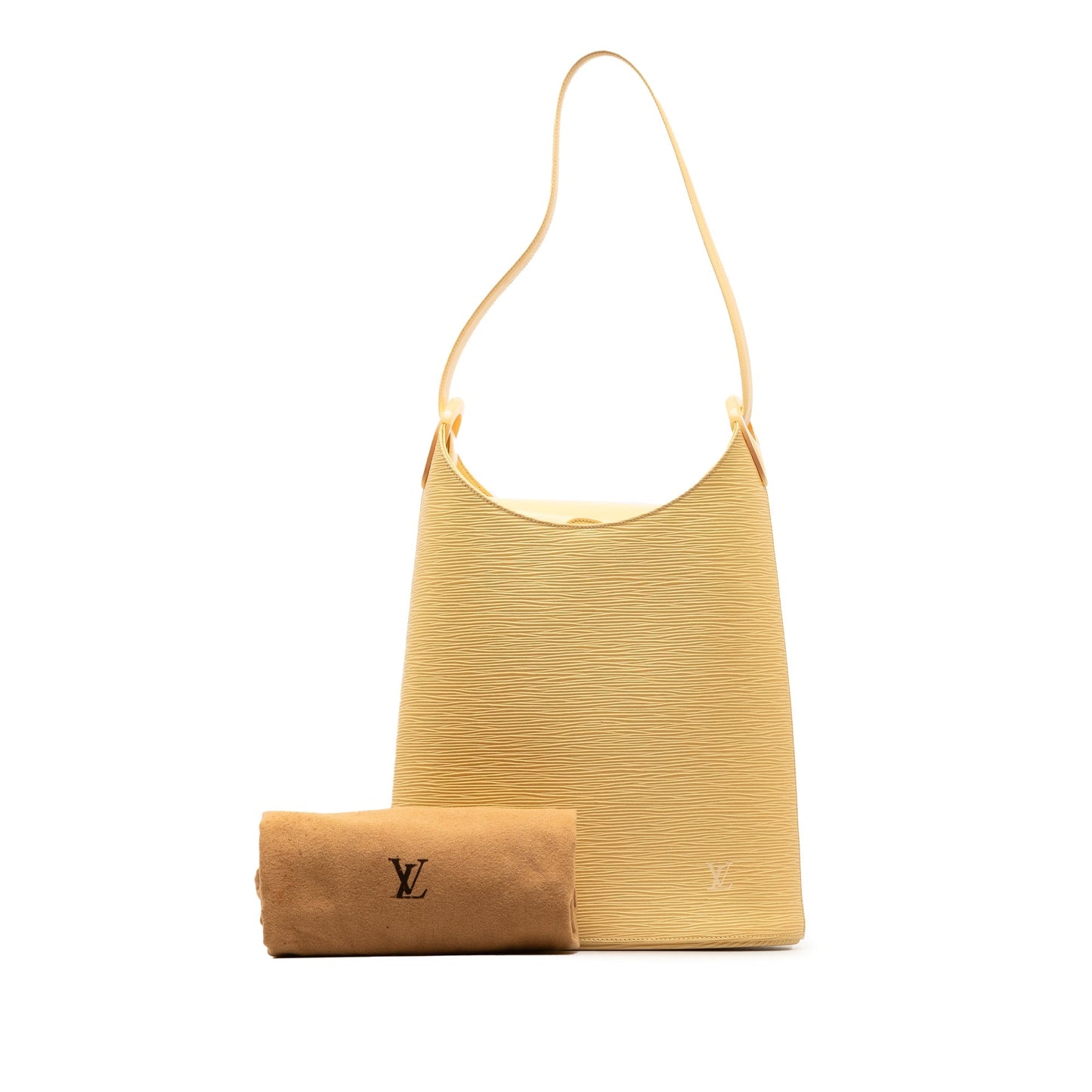 Yellow Louis Vuitton Epi Sac Verseau Shoulder Bag