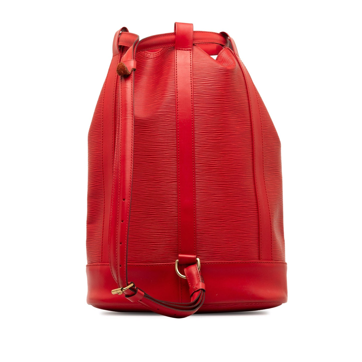 Red Louis Vuitton Epi Randonnee GM Backpack