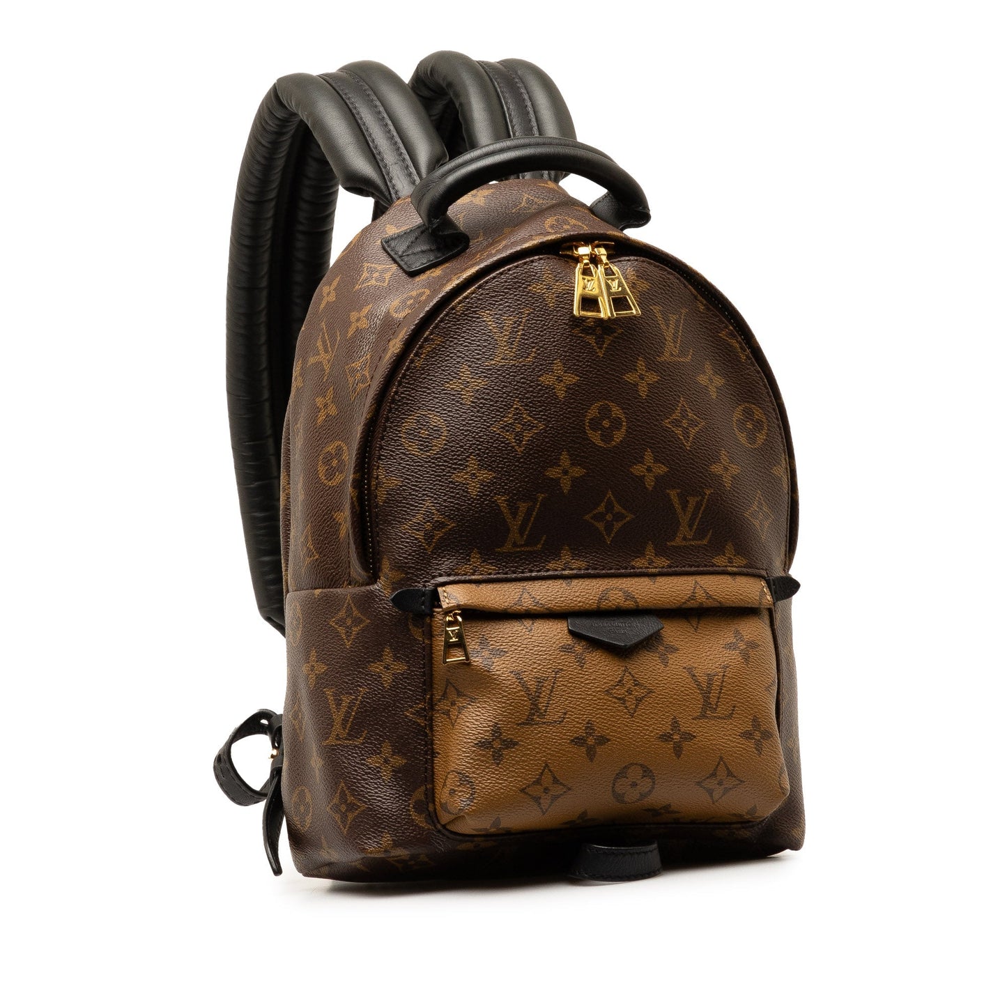 Brown Louis Vuitton Monogram Reverse Palm Springs PM Backpack