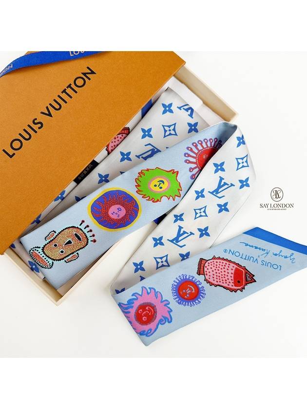 Yayoi Kusama Face BB Bandeau Blue Claire