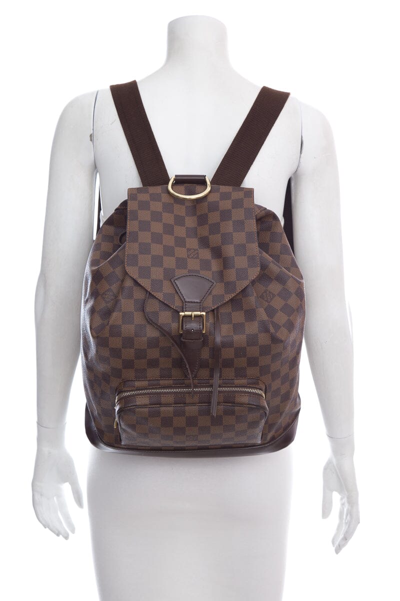 Louis Vuitton Brown Montsouris GM Backpack