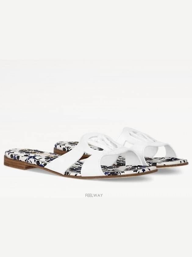 1ACZT5 NEW LV Isola Flat Mule Sandals