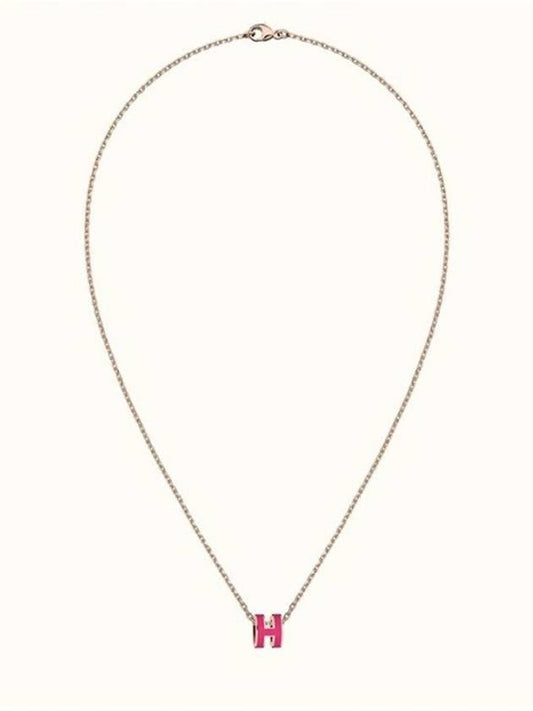 Women's Mini PopAche Necklace Rose Gold Rose Extreme Necklace H147992FOS