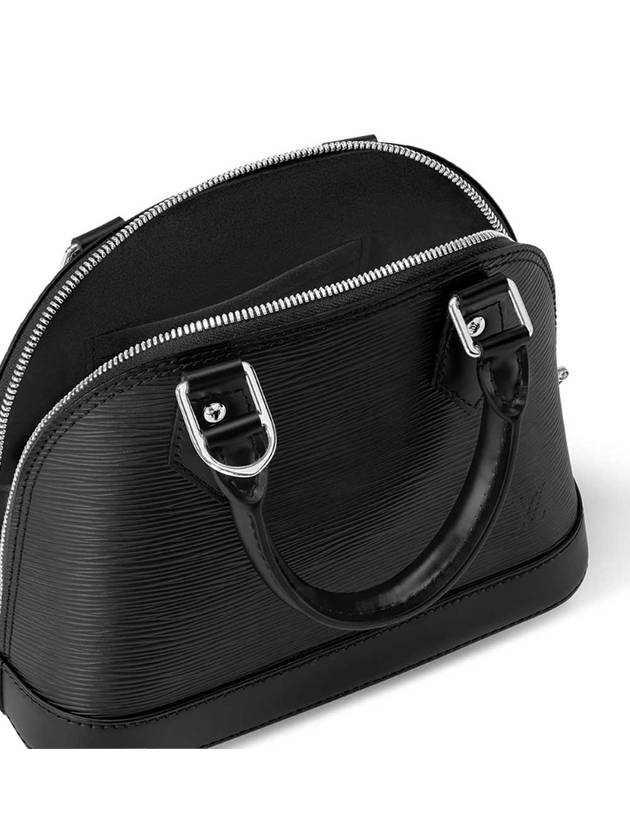 Alma BB Epi Shoulder Bag Black