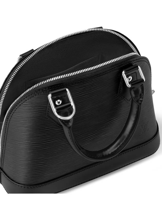 Alma BB Epi Shoulder Bag Black