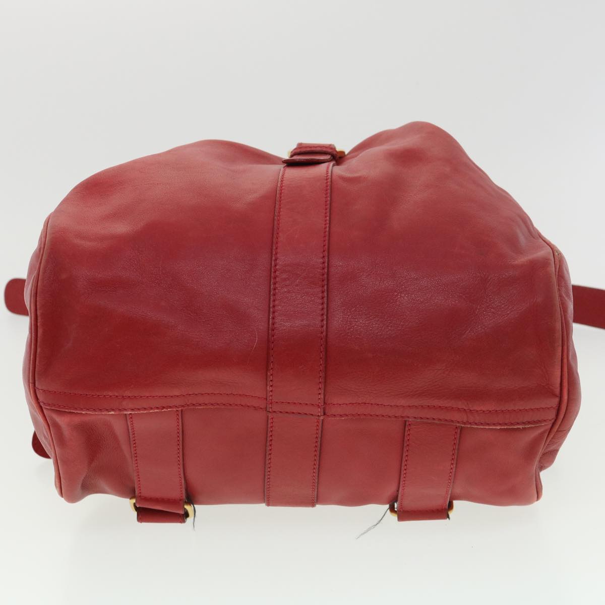 GUCCI Backpack Leather Red 003580008  am4132