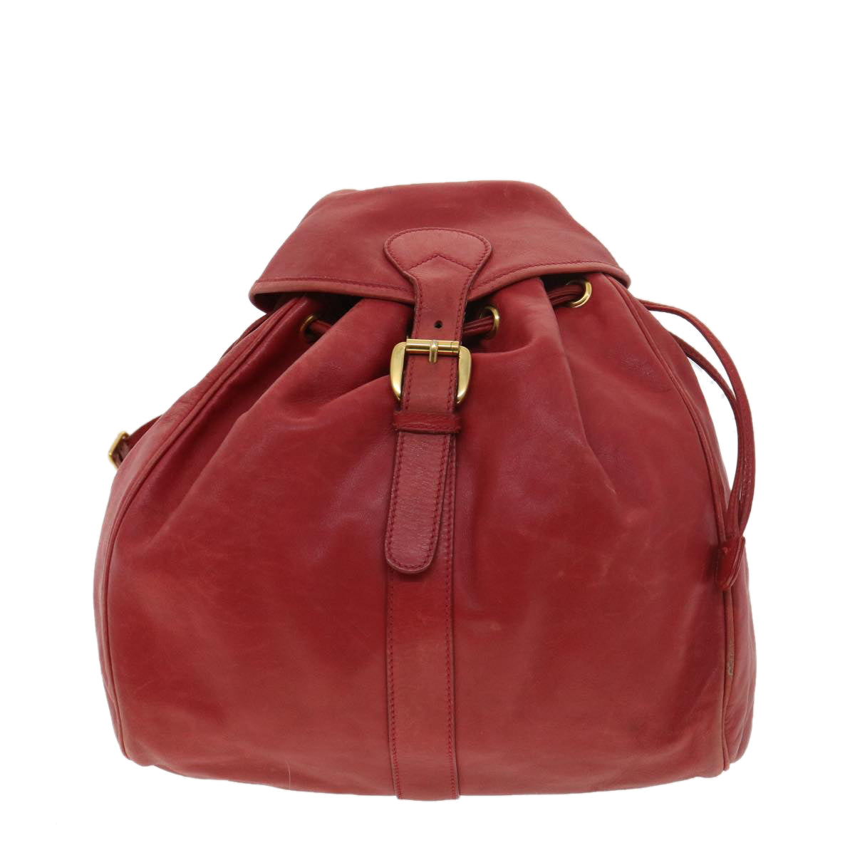 GUCCI Backpack Leather Red 003580008  am4132