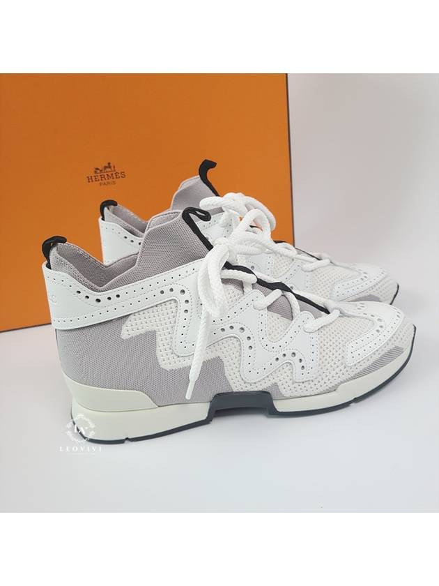 ACTION Action High Top Sneakers Sneakers Gray White 37 H201103Z