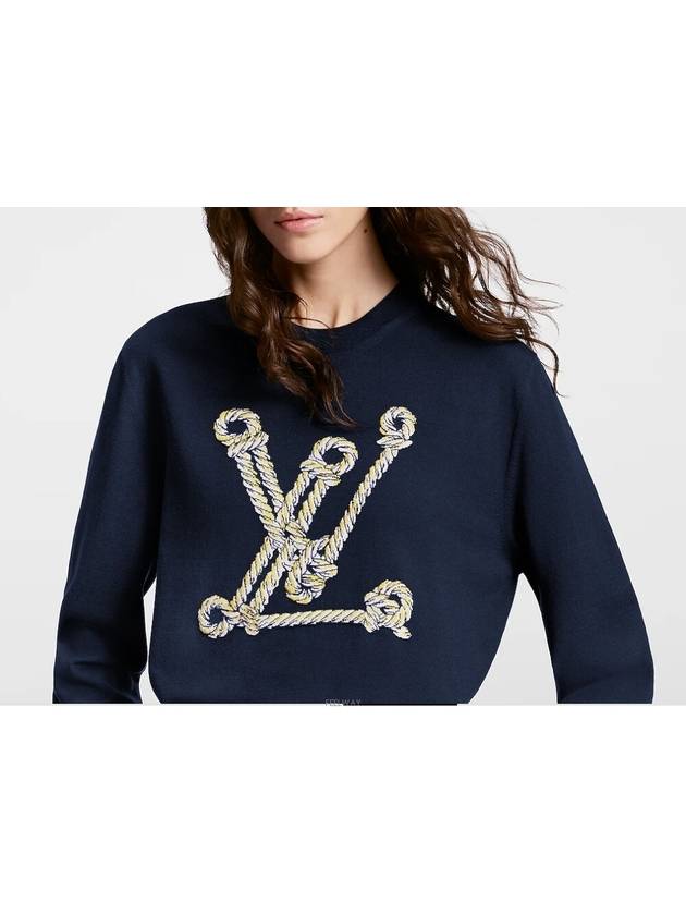 1AFLWJ NEW Nautical LV Pullover Knit