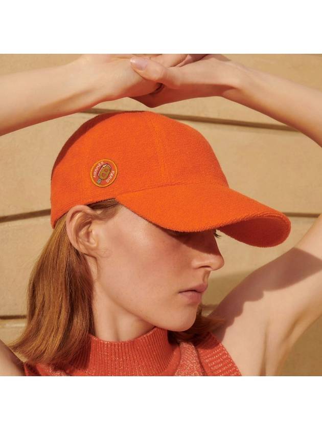 24 DAVIS Ball Cap Hat Orange H241053N 33SM