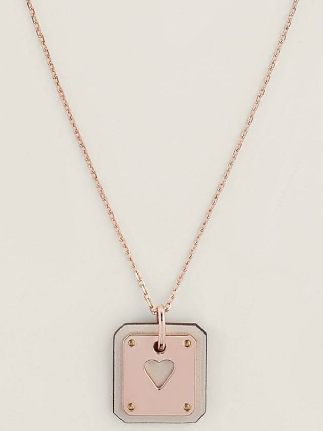 As de Coeur pendant As de Coeur Ace off heart necklace necklace rose gold Nata H081865CDI2