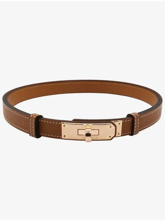 Women's Kelly 18 Rose Gold Belt Gold