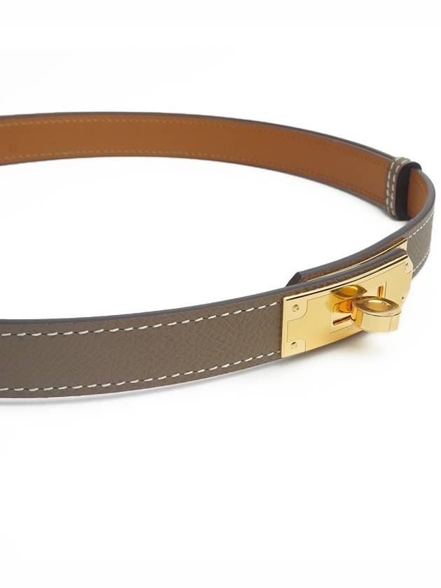 Women's Kelly 18 Belt Gold Etoupe