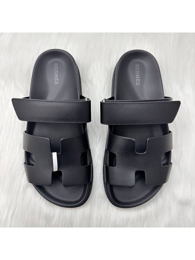 24 years women s chypre slippers leather sandals black